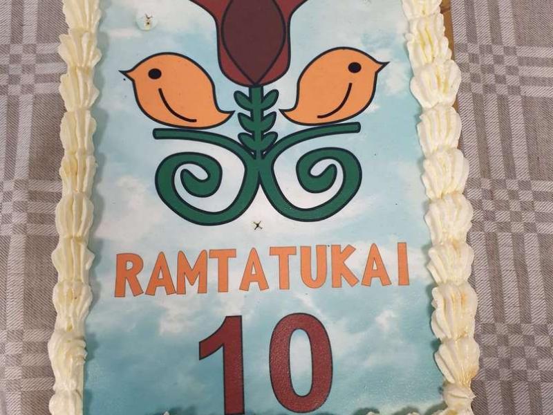 Žiemos šauktuvių šventė „Ožys ilgaragis", skirta vaikų folkloro ansamblio „Ramtatukai“ 10-mečiui