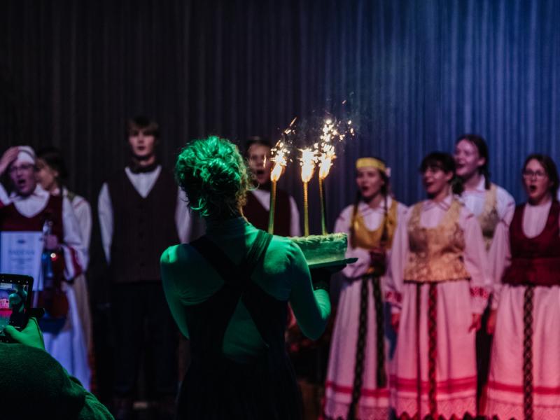 Žiemos šauktuvių šventė „Ožys ilgaragis", skirta vaikų folkloro ansamblio „Ramtatukai“ 10-mečiui