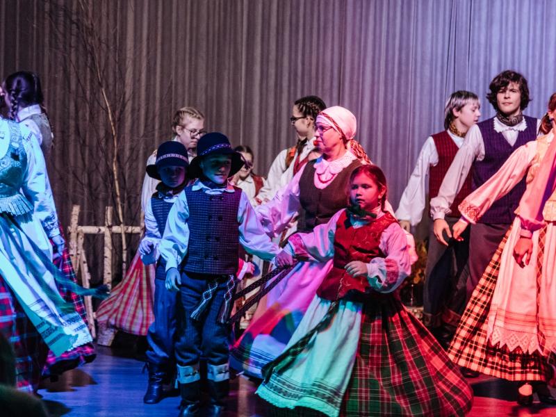Žiemos šauktuvių šventė „Ožys ilgaragis", skirta vaikų folkloro ansamblio „Ramtatukai“ 10-mečiui