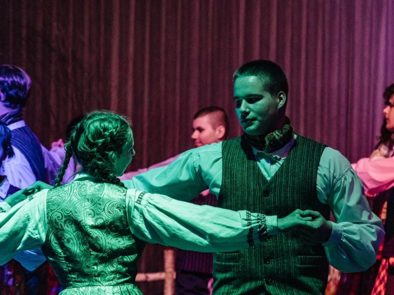 Žiemos šauktuvių šventė „Ožys ilgaragis", skirta vaikų folkloro ansamblio „Ramtatukai“ 10-mečiui