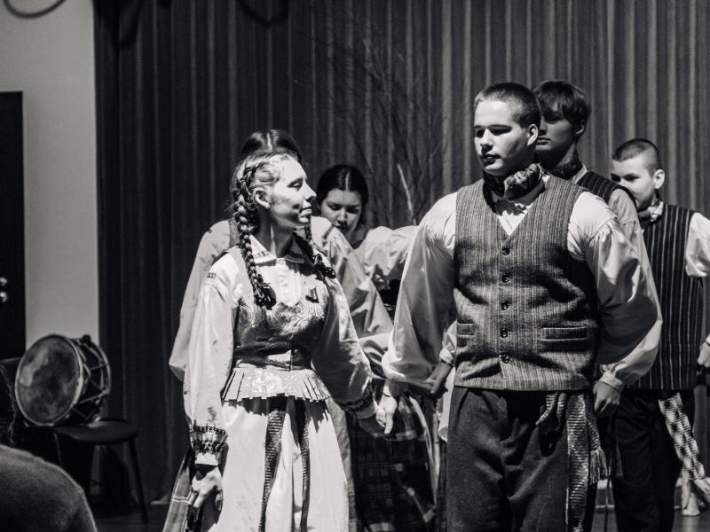 Žiemos šauktuvių šventė „Ožys ilgaragis", skirta vaikų folkloro ansamblio „Ramtatukai“ 10-mečiui