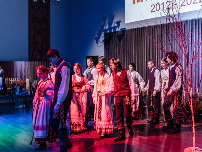 Žiemos šauktuvių šventė „Ožys ilgaragis", skirta vaikų folkloro ansamblio „Ramtatukai“ 10-mečiui