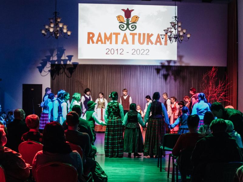 Žiemos šauktuvių šventė „Ožys ilgaragis", skirta vaikų folkloro ansamblio „Ramtatukai“ 10-mečiui