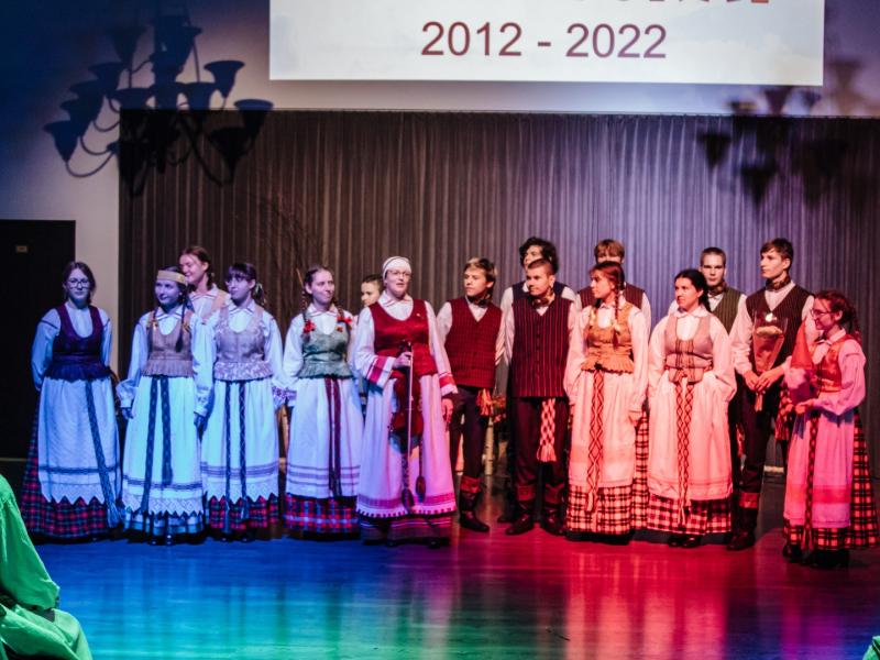 Žiemos šauktuvių šventė „Ožys ilgaragis", skirta vaikų folkloro ansamblio „Ramtatukai“ 10-mečiui