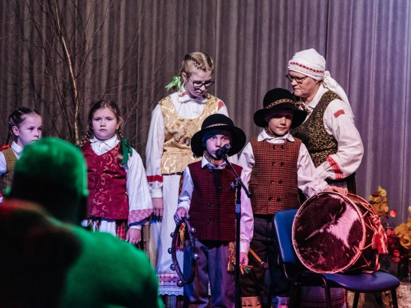 Žiemos šauktuvių šventė „Ožys ilgaragis", skirta vaikų folkloro ansamblio „Ramtatukai“ 10-mečiui