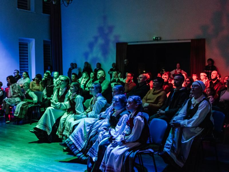 Žiemos šauktuvių šventė „Ožys ilgaragis", skirta vaikų folkloro ansamblio „Ramtatukai“ 10-mečiui