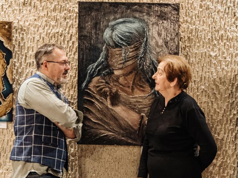 Sigito Petrausko darbų parodos „Vieno žmogaus gyvenimas“ atidarymas