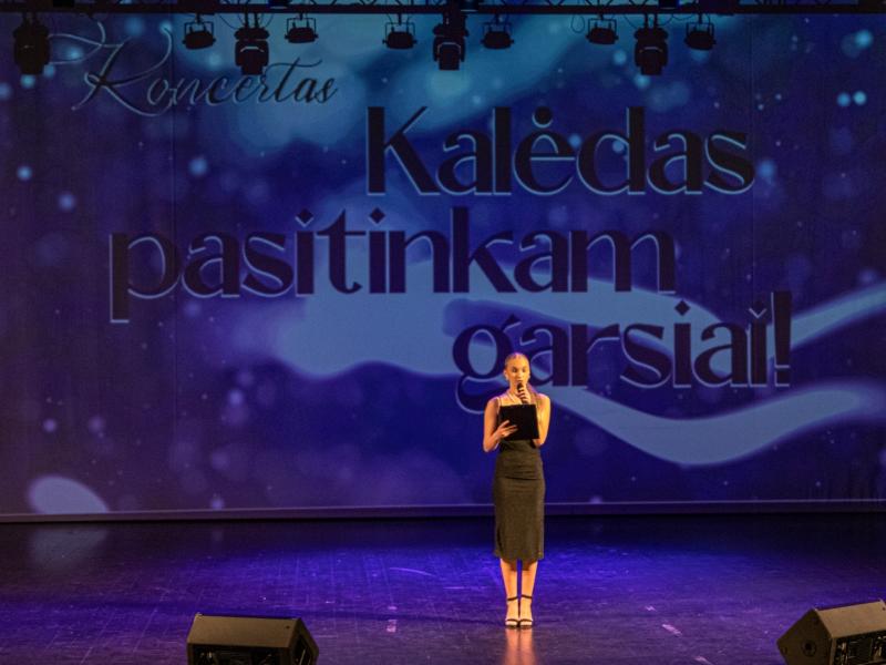 Kalėdas pasitinkam garsiai