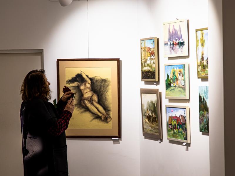 Vytauto Buto parodos atidarymas „Tapyba ir piešimas“ 