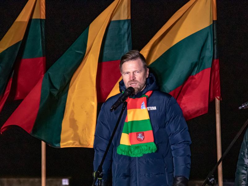 Sausio 13-osios minėjimas „Prie laisvės aukurų“