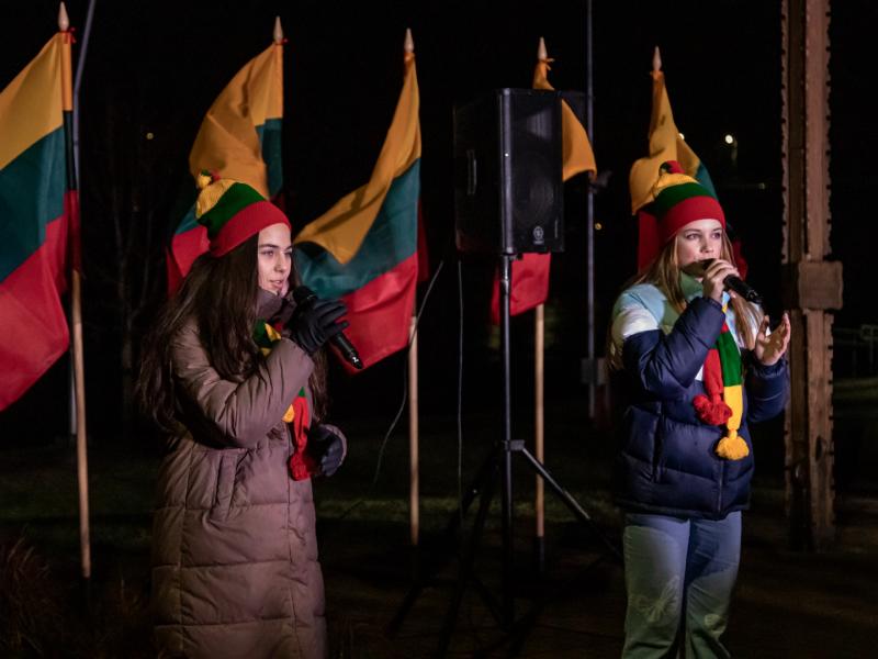 Sausio 13-osios minėjimas „Prie laisvės aukurų“