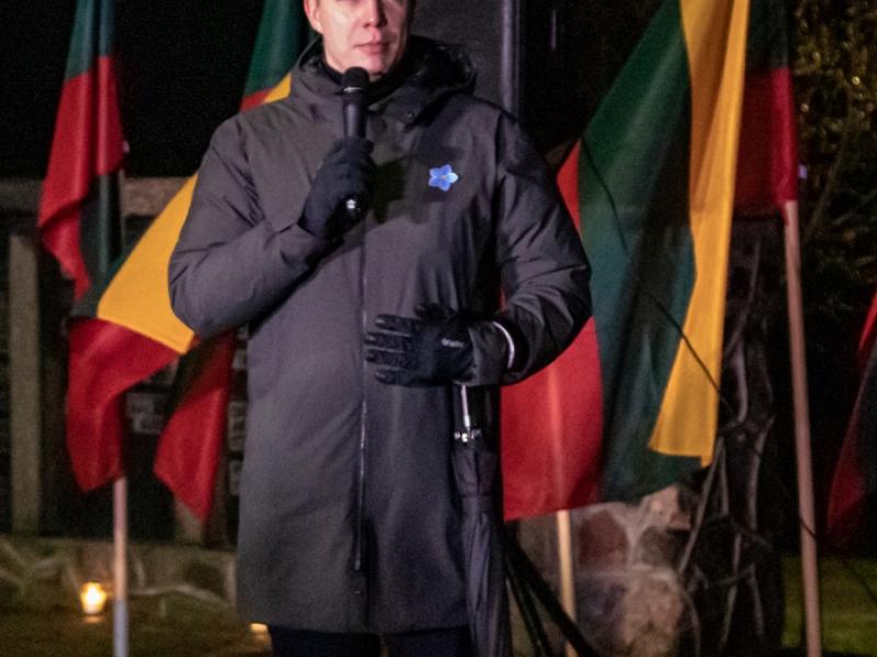 Sausio 13-osios minėjimas „Prie laisvės aukurų“