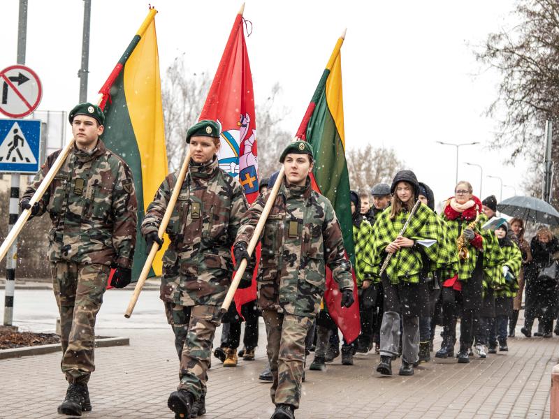 Atkurtai Lietuvos valstybei - 105-eri