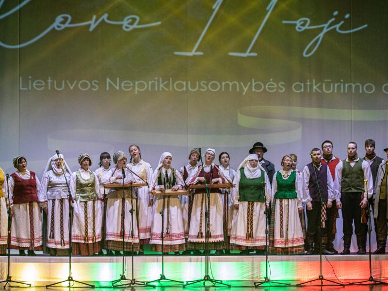 Lietuvos Nepriklausomybės atkūrimo dienos koncertas ,,Kartu užaugom“,