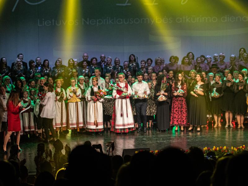 Lietuvos Nepriklausomybės atkūrimo dienos koncertas ,,Kartu užaugom“,