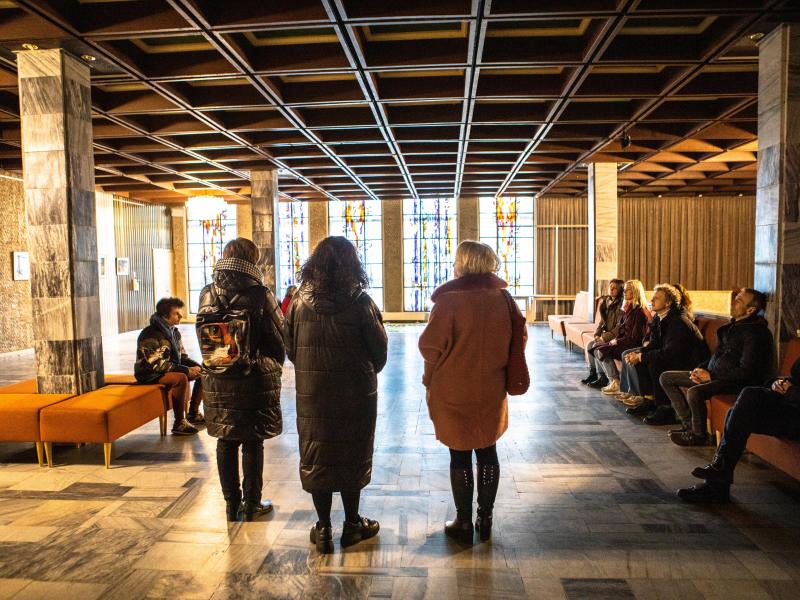 JKC mėgėjų teatro spektakls  „Ekskursija“  