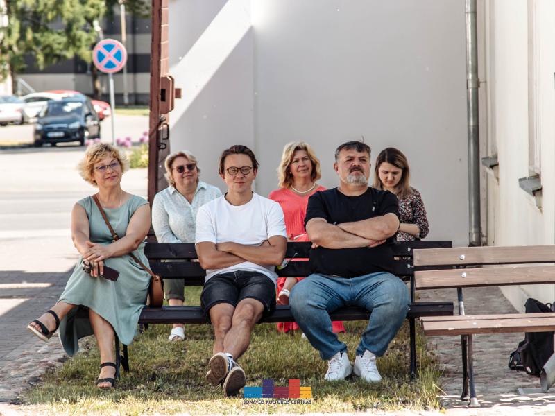 Miesto gyventojų, G. Kanovičiaus romano „Miestelio romansas” skaitymas