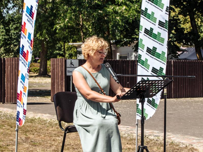 Miesto gyventojų, G. Kanovičiaus romano „Miestelio romansas” skaitymas