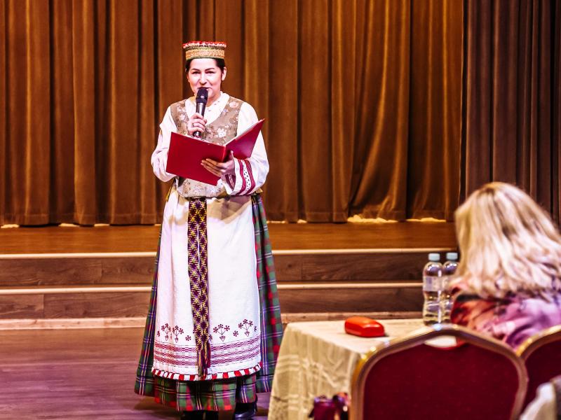  folkloro kolektyvų atranka į 2024 m. šimtmetį minėsiančią Lietuvos dainų šventę „Kad giria žaliuotų“
