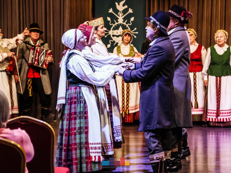  folkloro kolektyvų atranka į 2024 m. šimtmetį minėsiančią Lietuvos dainų šventę „Kad giria žaliuotų“