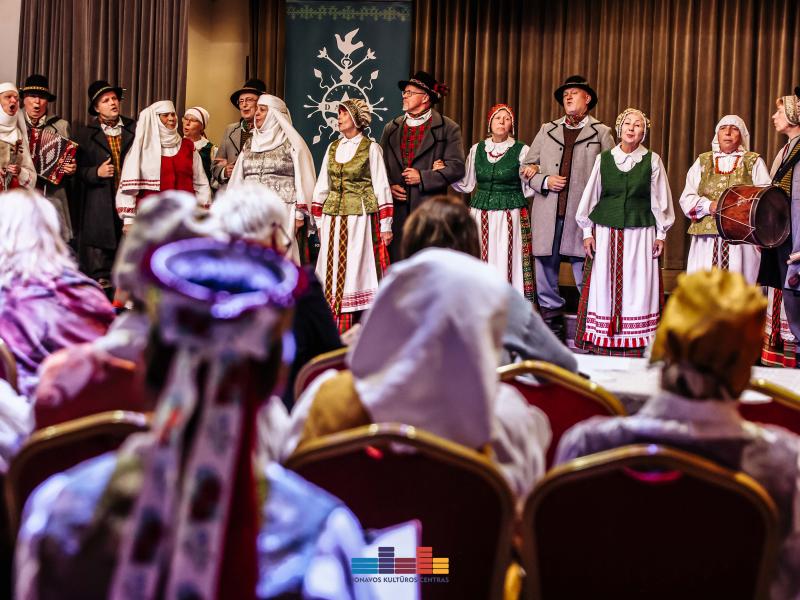  folkloro kolektyvų atranka į 2024 m. šimtmetį minėsiančią Lietuvos dainų šventę „Kad giria žaliuotų“