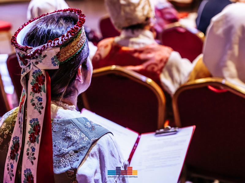  folkloro kolektyvų atranka į 2024 m. šimtmetį minėsiančią Lietuvos dainų šventę „Kad giria žaliuotų“