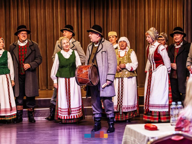  folkloro kolektyvų atranka į 2024 m. šimtmetį minėsiančią Lietuvos dainų šventę „Kad giria žaliuotų“