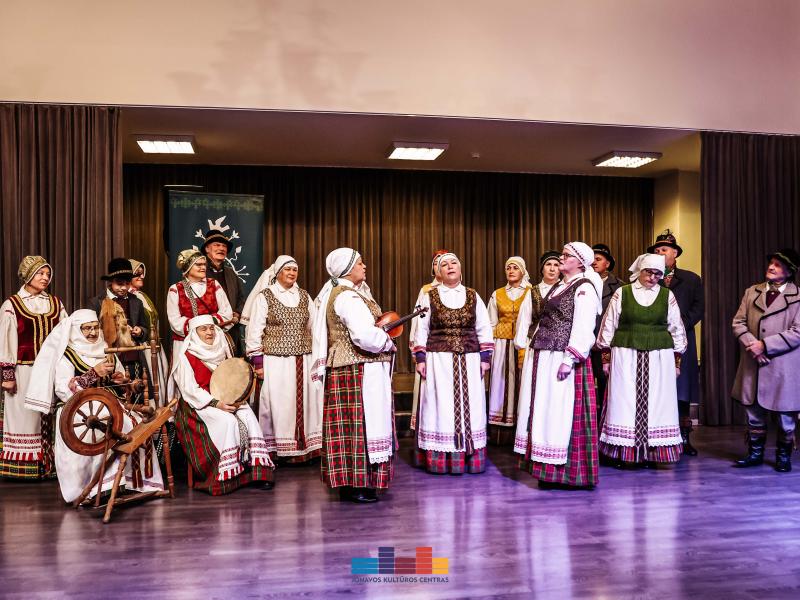  folkloro kolektyvų atranka į 2024 m. šimtmetį minėsiančią Lietuvos dainų šventę „Kad giria žaliuotų“