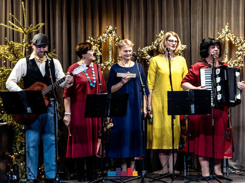 Kultūros centro kolektyvų šventinis koncertas “Siaučiant pūgai“ 