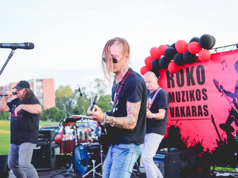 Roko muzikos vakaras