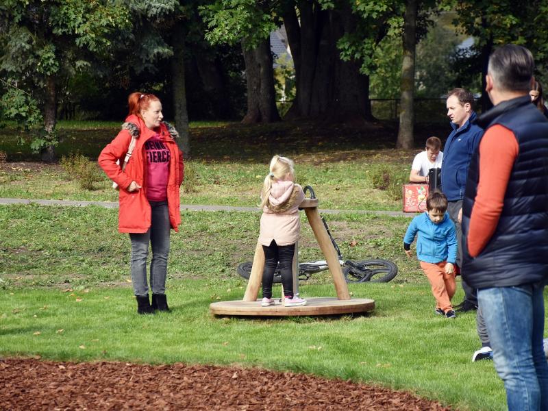 Žaidimų aikštelės atidarymas