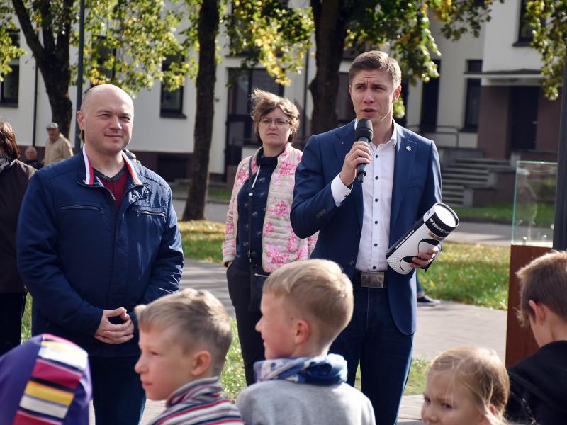 Žaidimų aikštelės atidarymas