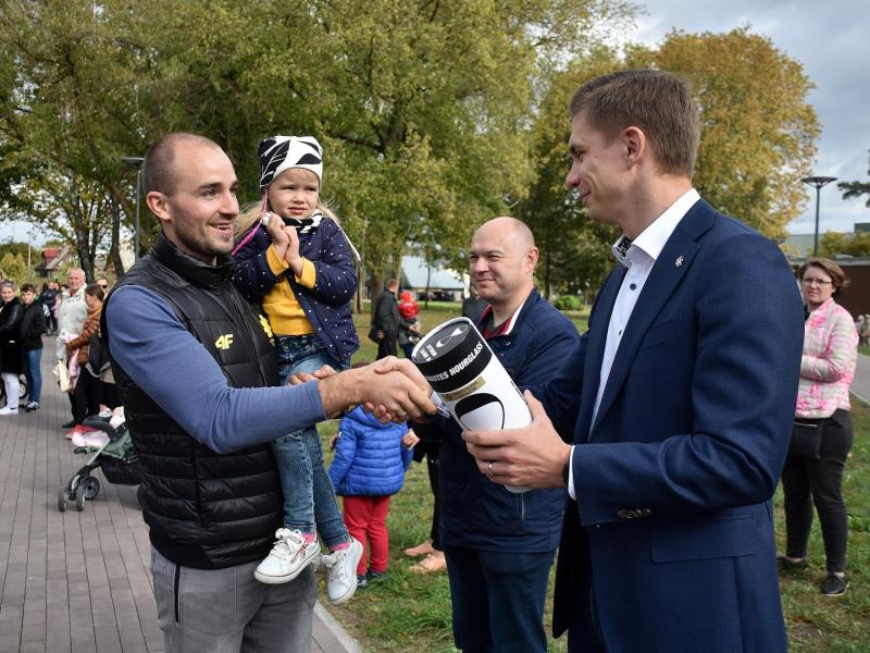 Žaidimų aikštelės atidarymas