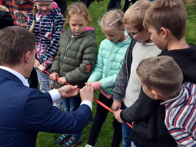 Žaidimų aikštelės atidarymas
