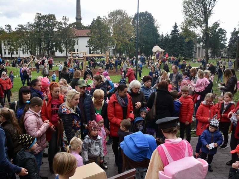 Žaidimų aikštelės atidarymas