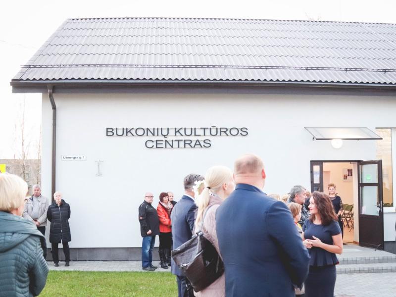 Bukonių KC atidarymas