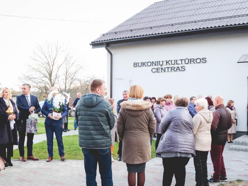 Bukonių KC atidarymas