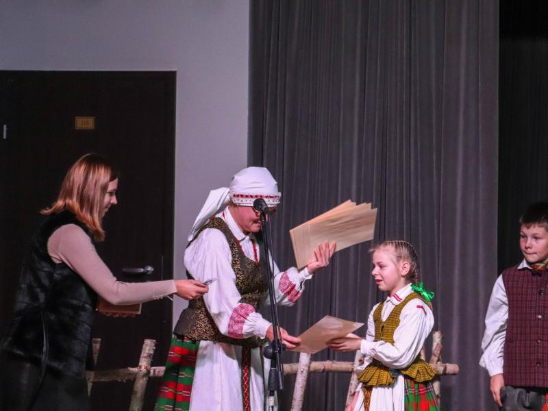 „Baltojo oželio šventė - žiemos šauktuvės"