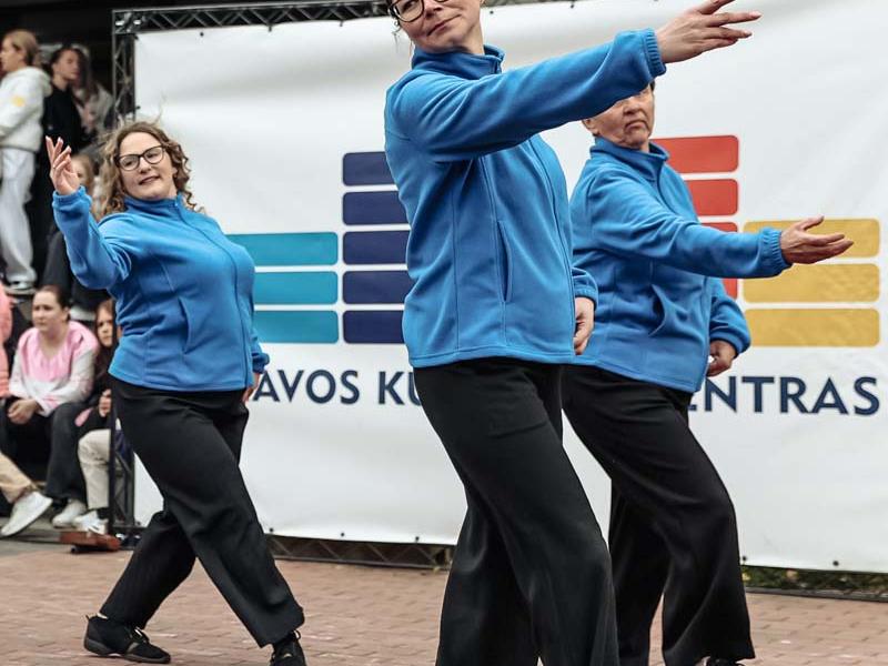 Šokio šventė!  „Ei, šokėjau, sukis vėju!“