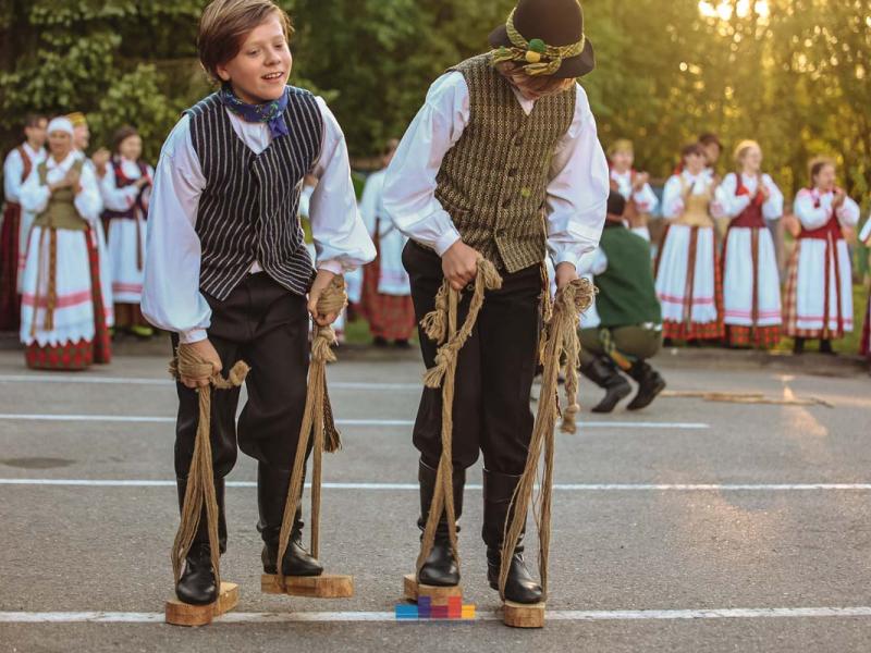 Folkloro šventė „Suskrido visi paukšteliai“