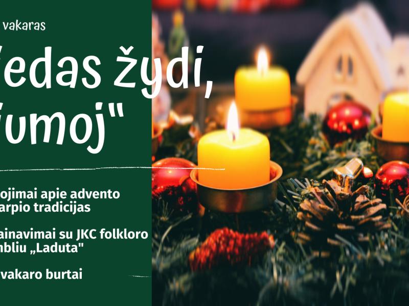 Adventinis vakaras „Žiedas žydi, leliumoj“