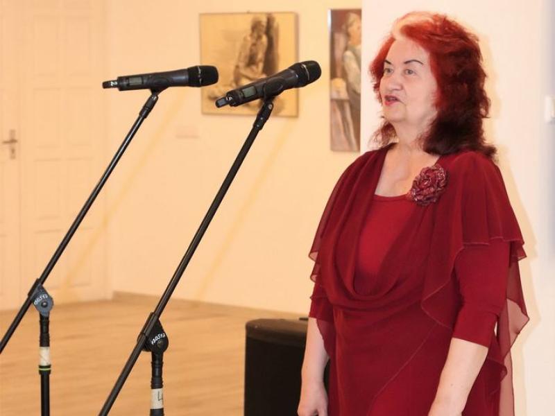 JANINOS ALTARAVIČIENĖS DARBŲ PARODOS ATIDARYMAS