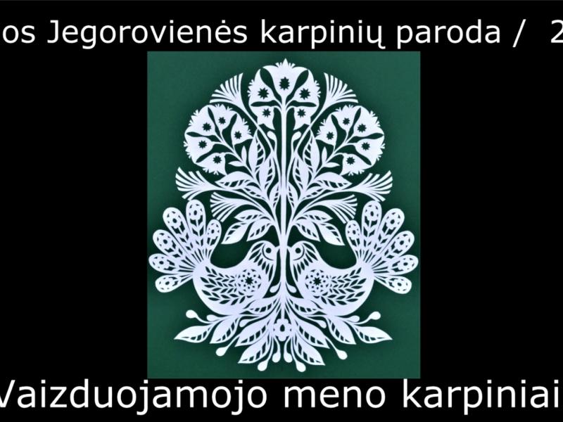 Jonavos kultūros centro krašto muziejus | Vaizduojamojo meno karpiniai 2021