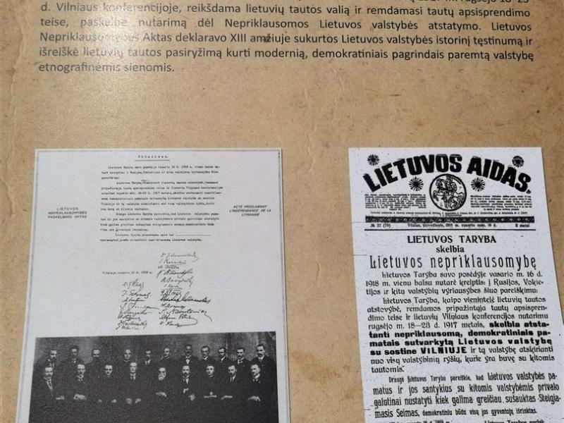 LIETUVOS VALSTYBĖS ATKŪRIMO DEINA