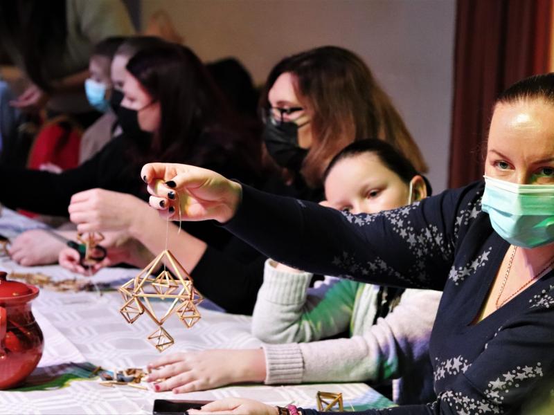 ADVENTINIS VAKARAS „ŽIEDAS ŽYDI, LELIUMOJ“ 2021