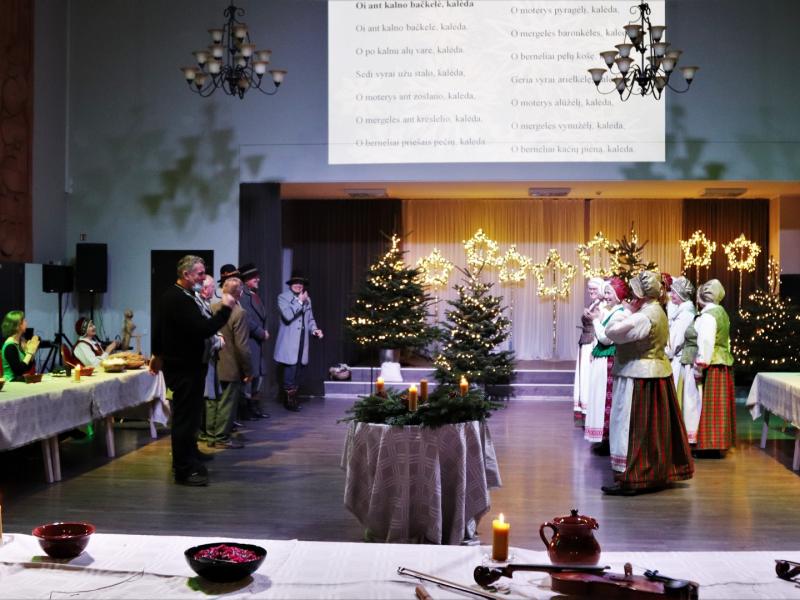 ADVENTINIS VAKARAS „ŽIEDAS ŽYDI, LELIUMOJ“ 2021