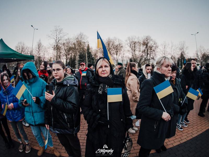 Ukrainos palaikymo akcija „Laisvė šviečia“ 2022