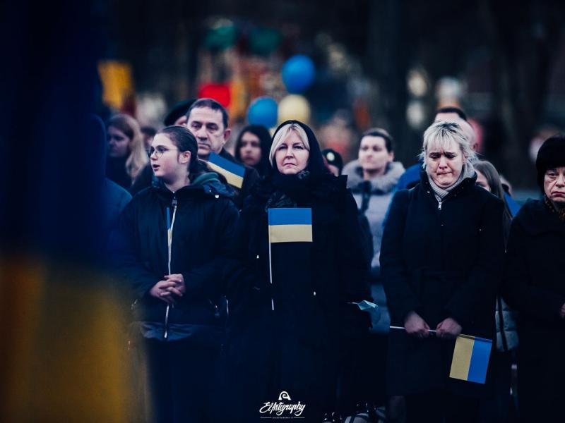 Ukrainos palaikymo akcija „Laisvė šviečia“ 2022