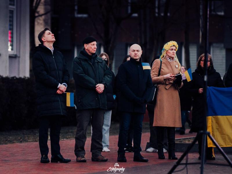 Ukrainos palaikymo akcija „Laisvė šviečia“ 2022