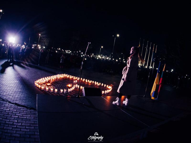 Ukrainos palaikymo akcija „Laisvė šviečia“ 2022